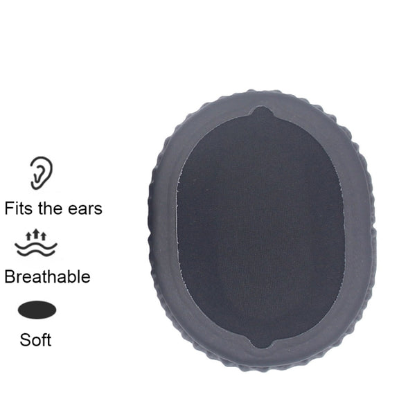2pcs For Sony WH-CH710N/CH720N/CH700N Headphone Sponge Cover Leather Earmuffs(Blue)