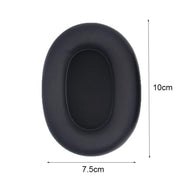 2pcs For Jabra Elite 85h Headphone Leather Case Sponge Earmuffs Earpad Protective Cover