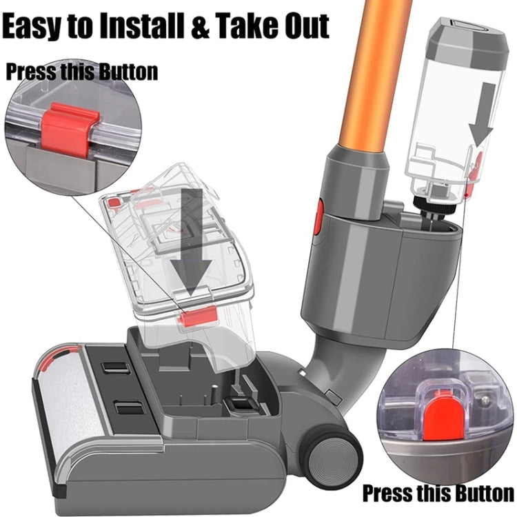 For Dyson V7 V8 V10 V11 V15 Vacuum Cleaner Electric Mop Head Floor Scrubber Head - For Dyson Accessories by PMC Jewellery | Online Shopping South Africa | PMC Jewellery | Buy Now Pay Later Mobicred