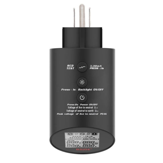 BSIDE ASTS Circuit Analyzer Plug Power Tester US Plug - free shipping - PMC Jewellery - Order now!