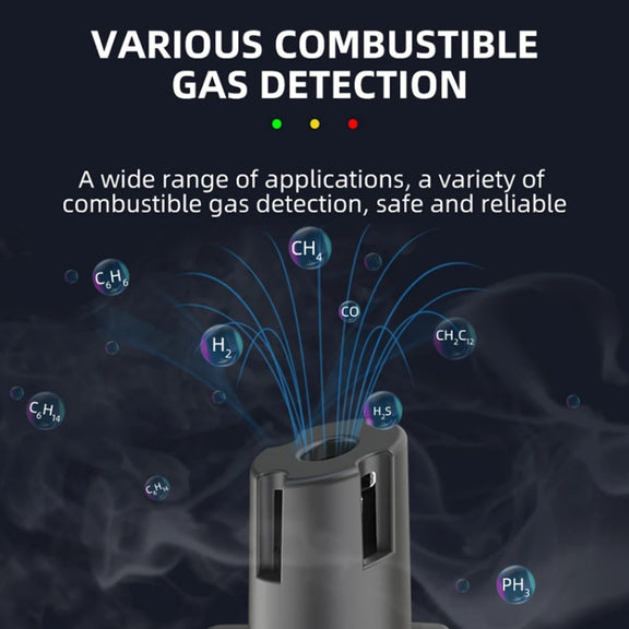 BSIDE X4A Portable Combustible Gas Detector Gas Leakage Alarm