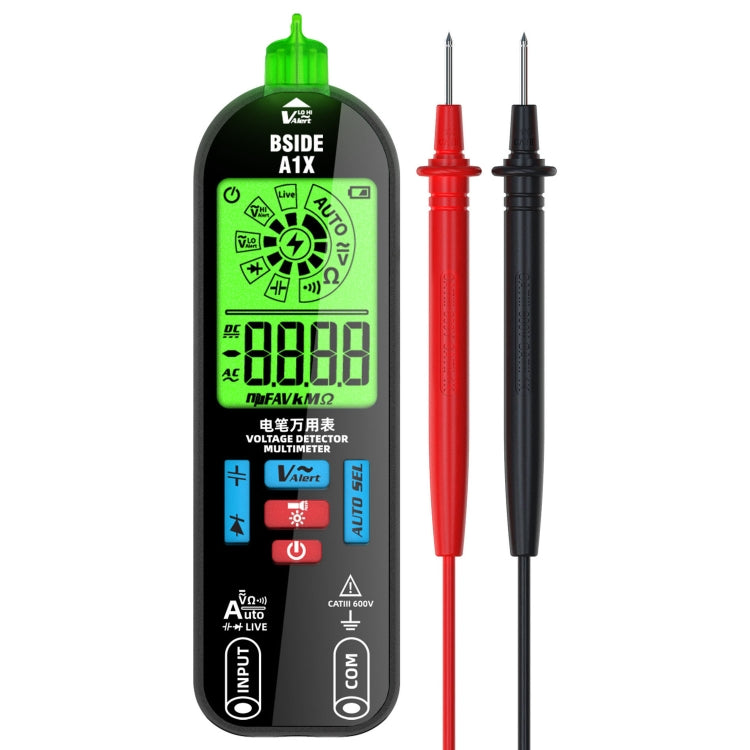 BSIDE A1X Charging Model Mini Digital Electric Pen Intelligent Automatic Merit Multimeter, Specification: Standard - Digital Multimeter by BSIDE | Online Shopping South Africa | PMC TechLife | Buy Now Pay Later Mobicred