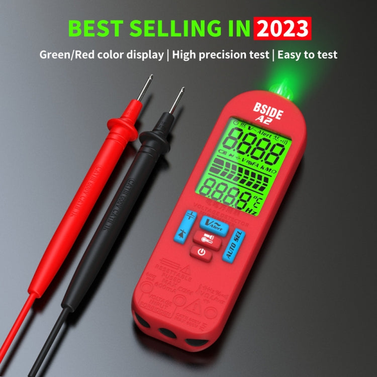 BSIDE A2 Charging Model Mini Digital Auto-Ranging Pencil Multimeter, Specification: With Tool Pack - free shipping - PMC TechLife - Order now!