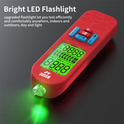 BSIDE A2 Charging Model Mini Digital Auto-Ranging Pencil Multimeter, Specification: With Tool Pack