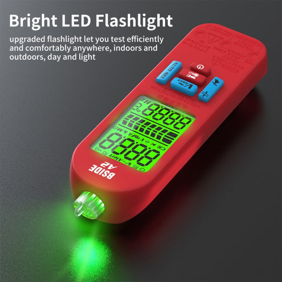 BSIDE A2 Charging Model Mini Digital Auto-Ranging Pencil Multimeter, Specification: Standard