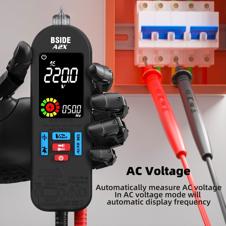 BSIDE A2X Charging Model Mini Digital Pen Auto Ranging Multimeter - free shipping - PMC Jewellery - Order now!