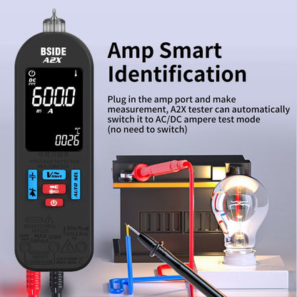 BSIDE A2X Charging Model Mini Digital Pen Auto Ranging Multimeter - free shipping - PMC Jewellery - Order now!