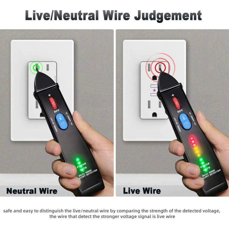 BSIDE AVD07 Smart Dual Mode Electric Pen Non-Contact Break-Point Sensing AC Voltage Tester - Current & Voltage Tester by BSIDE | Online Shopping South Africa | PMC TechLife | Buy Now Pay Later Mobicred