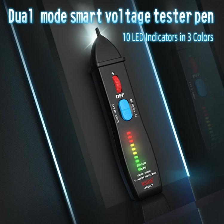 BSIDE AVD07 Smart Dual Mode Electric Pen Non-Contact Break-Point Sensing AC Voltage Tester - Current & Voltage Tester by BSIDE | Online Shopping South Africa | PMC TechLife | Buy Now Pay Later Mobicred