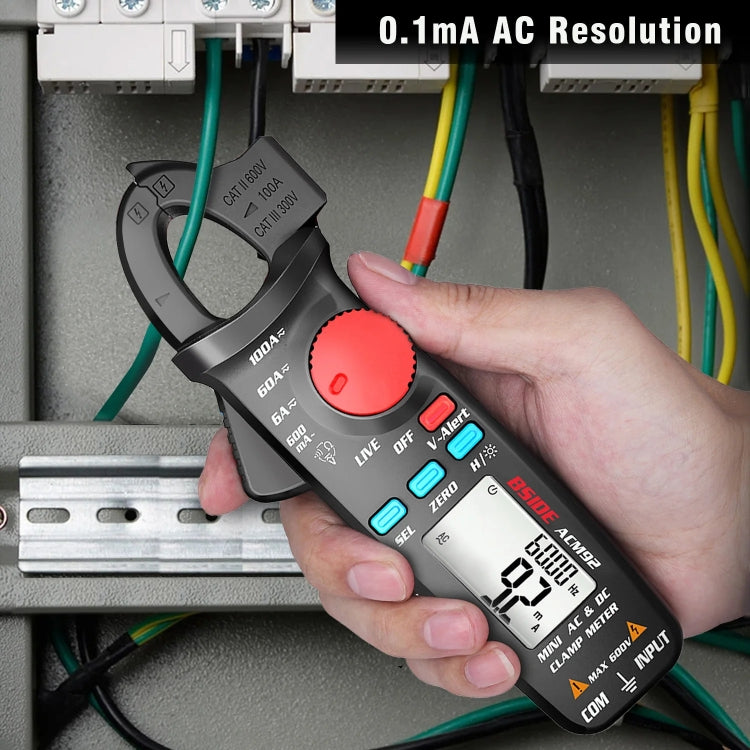 BSIDE ACM92 Digital Clamp Multimeter Current And Voltage Tester - free shipping - PMC TechLife - Order now!