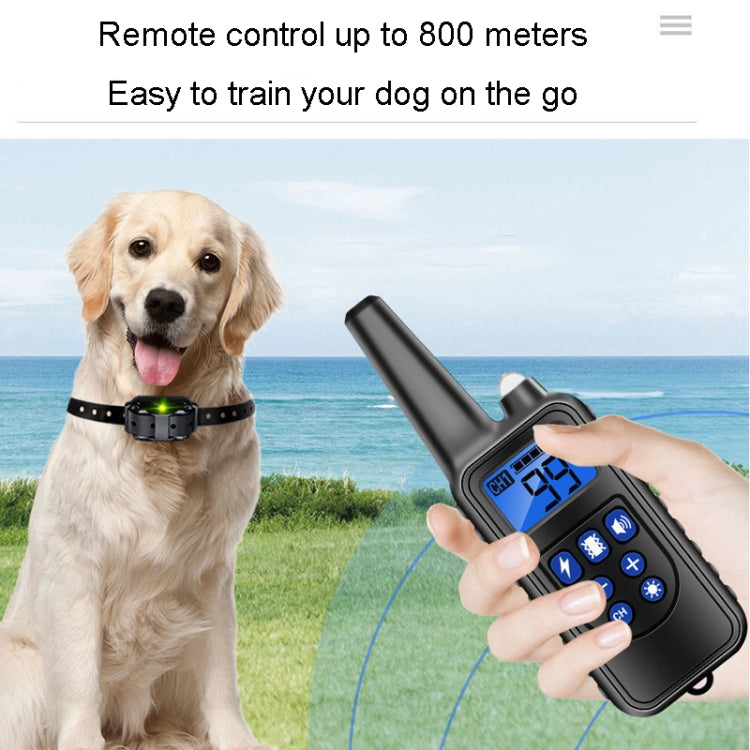 800m Remote Control Stop Barker Dog Trainer Smart Anti-Disturbance Vibration Collar, Specification: With 3 Collars - Training Aids by PMC TechLife | Online Shopping South Africa | PMC TechLife | Buy Now Pay Later Mobicred