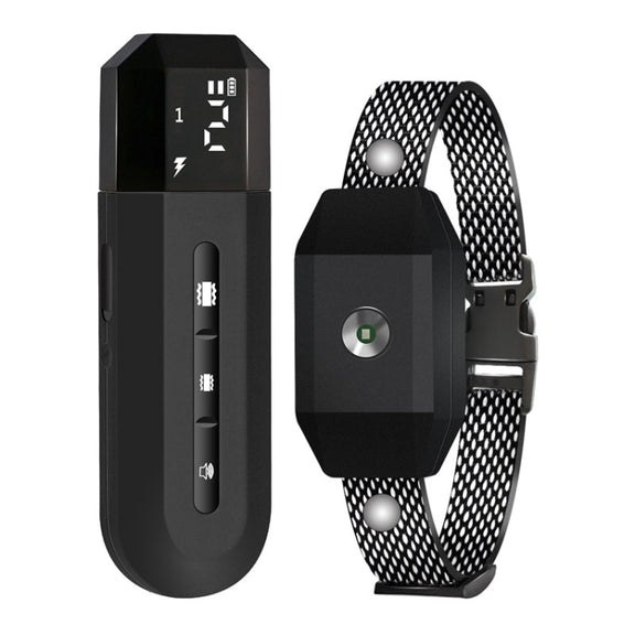 669N-1 Smart Remote Control Dog Trainer Stop Barker Water-resistant Vibration Collar