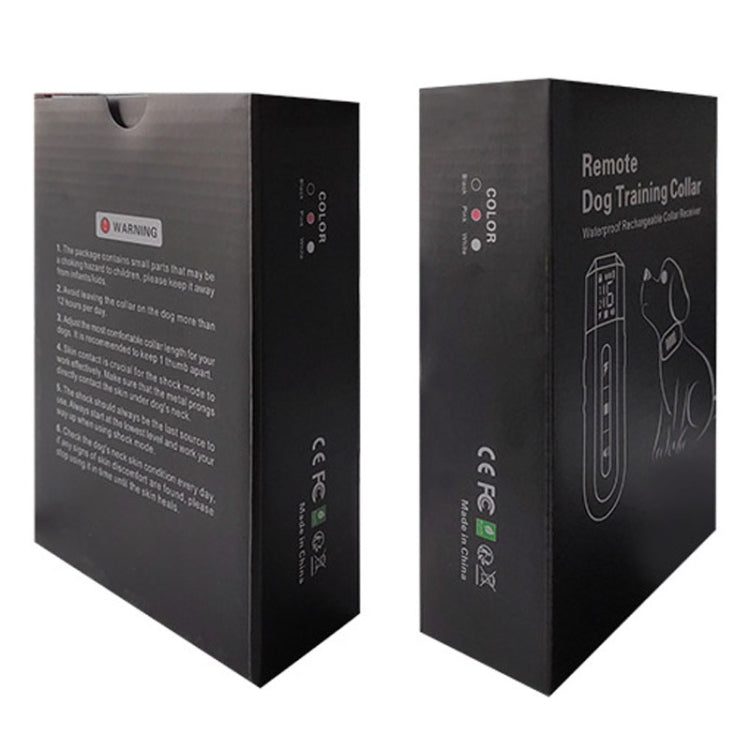 669N-1 Smart Remote Control Dog Trainer Stop Barker Water-resistant Vibration Collar