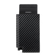 Pop-up Leather Metal Card Holder RFID Bifold Wallet(Carbon Fiber Black) - free shipping - PMC TechLife - Order now!