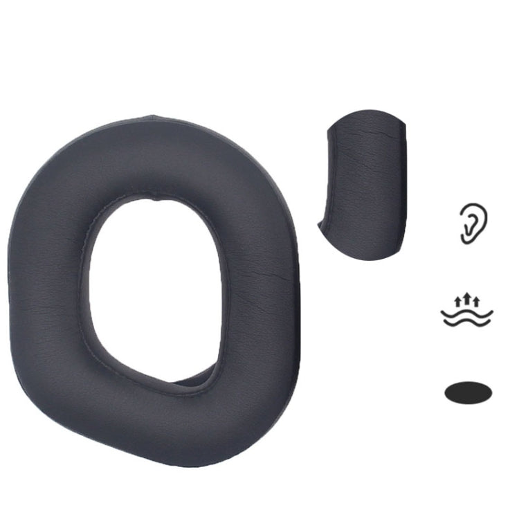 2pcs For Turtle Beach Stealth 700 Gen2 Headphone Covers Comfortable Headset Earmuffs(Football Pattern)