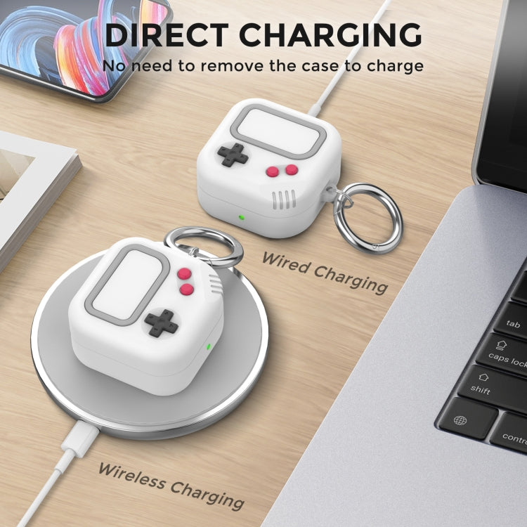 AhaStyle JY10 Bluetooth Earphone Silicone Common Protective Cover For Samsung Galaxy Buds 2 / Pro / Live / 2 Pro / FE(Black) - Samsung Earphone Case by AhaStyle | Online Shopping South Africa | PMC TechLife | Buy Now Pay Later Mobicred