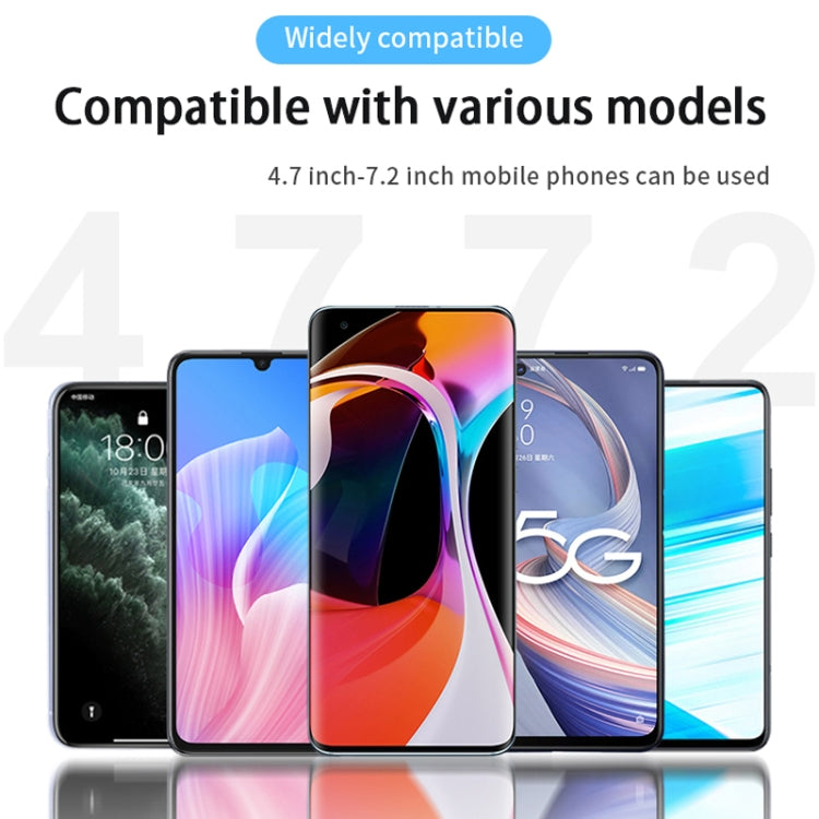 15W Car Wireless Charging Bracket Auto Induction Electric Navigation Bracket(Red) - free shipping - PMC TechLife - Order now!