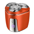 Mini Magnetic Head Shaver Smart LED Display Electric Shaver, Color: Orange - free shipping - PMC TechLife - Order now!