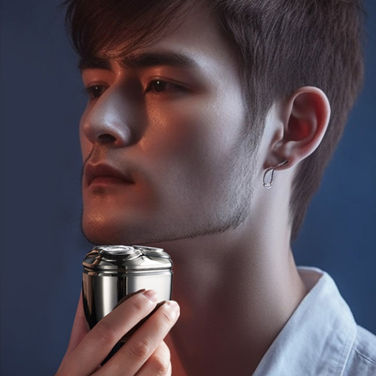 Mini Magnetic Head Shaver Smart LED Display Electric Shaver, Color: Gun-color - Shavers & Accessories by PMC TechLife | Online Shopping South Africa | PMC TechLife | Buy Now Pay Later Mobicred