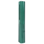 2 In 1 Portable USB Rechargeable Hair Curler Dual Usage Hair Straightening Comb(Green)