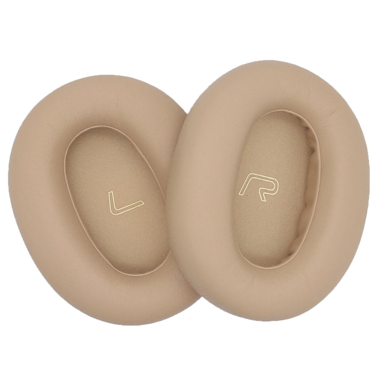 1pair For Edifier W860NB Earmuff Replacement Headphone Foam Earpad Leather Case(Brown)