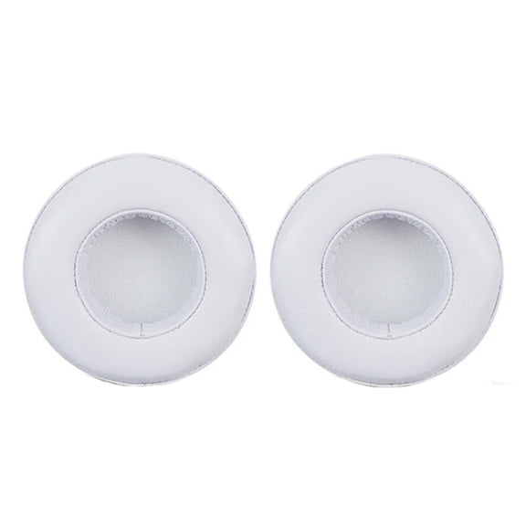 2pcs For Beats Pro Headphones Sheepskin Earmuffs Sponge Earpads(White)