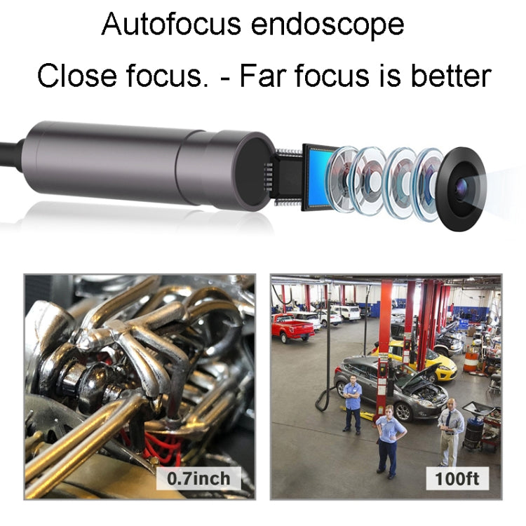 Teslong NTC125 5M 3 In 1 USB Phone Borescope For Auto Repair 500W Pixel Auto Focus - free shipping - PMC Jewellery - Order now!