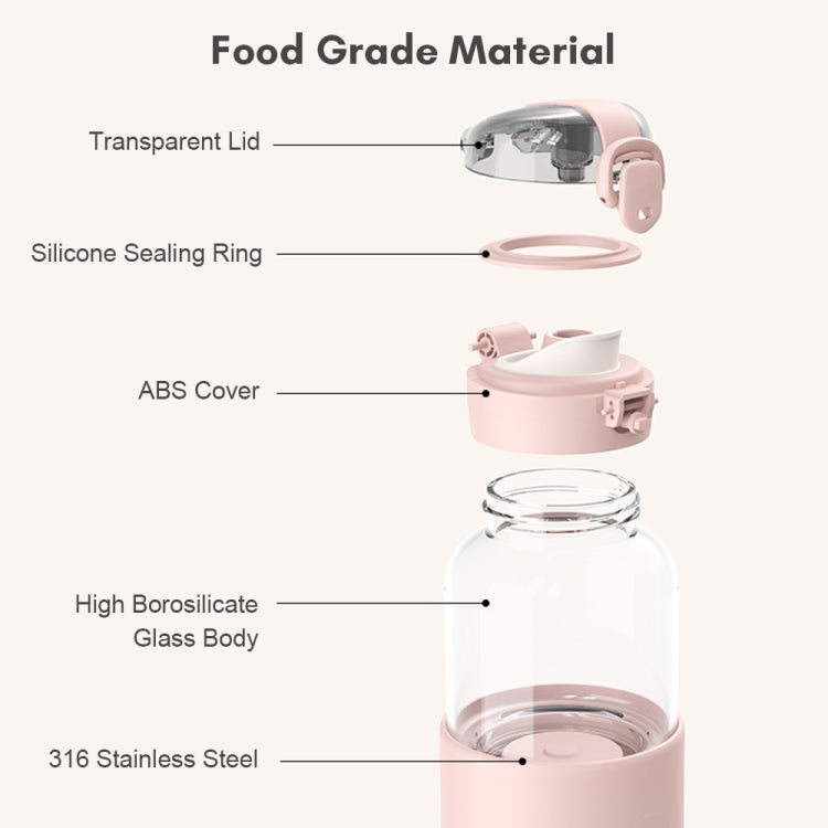 300ml Wireless Instant Water Warmer Electric Kettle for Baby Formula With 5200 mAh Battery Capacity(Pink) - free shipping - PMC TechLife - Order now!