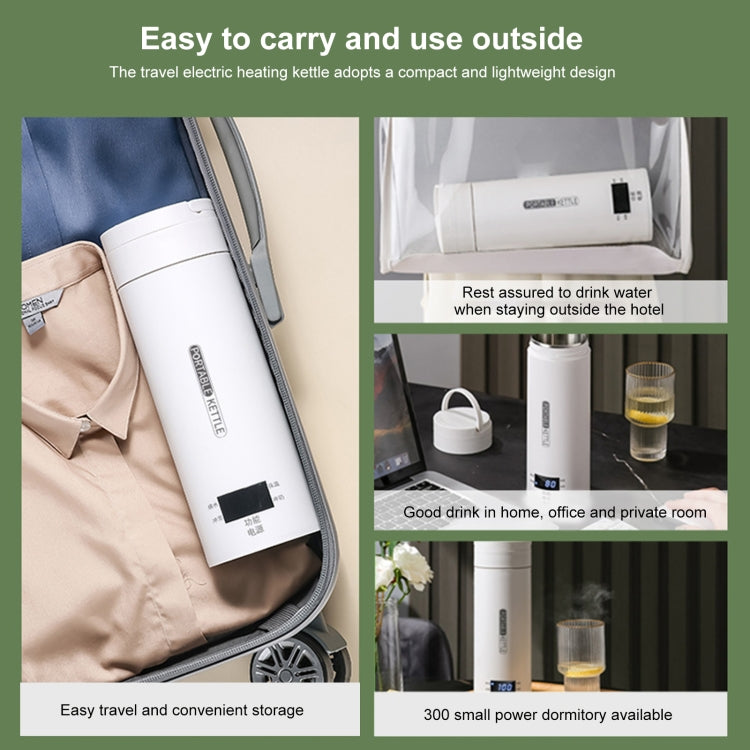 300W 500ml Electric Heating Water Cup Smart Boiling Kettle Temperature Control Kettle, Spec: SUS304 US Plug