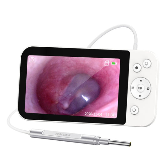 Teslong MS500 5 Inch HD Screen Illuminated Ear Pickers 3.9mm Diameter Visual Ear Care Tool - free shipping - PMC Jewellery - Order now!