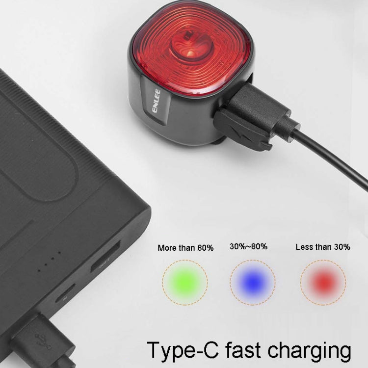 ENLEE EN09 Bicycle Tail Light Bright Warning Light For Night Riding Highway Motorcycle Lights, Model: Smart Model - free shipping - PMC TechLife - Order now!