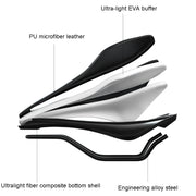 ENLEE E-ZD312 Bicycle MTB Saddle Cushion Super Soft Road Bike Saddle Pads, Model: G Model