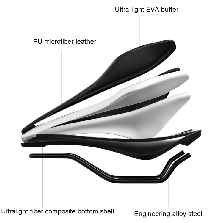 ENLEE E-ZD312 Bicycle MTB Saddle Cushion Super Soft Road Bike Saddle Pads, Model: G Model