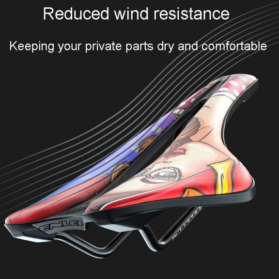 ENLEE E-ZD312 Bicycle MTB Saddle Cushion Super Soft Road Bike Saddle Pads, Model: G Model
