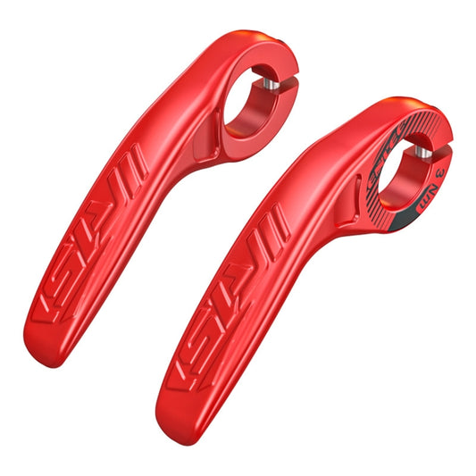 ENLEE E-45616 1pair Bicycle Handlebar Covers Cow Sheeps Horn Grips Joystick Sleeve Accessories(Red) - Bicycle Grips by ENLEE | Online Shopping South Africa | PMC Jewellery | Buy Now Pay Later Mobicred