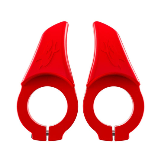 ENLEE S-10 1pair Mountain Bike Universal Cowl Grips Bicycle Grip Accessories Cycling Gear(Red) - Bicycle Grips by ENLEE | Online Shopping South Africa | PMC Jewellery | Buy Now Pay Later Mobicred
