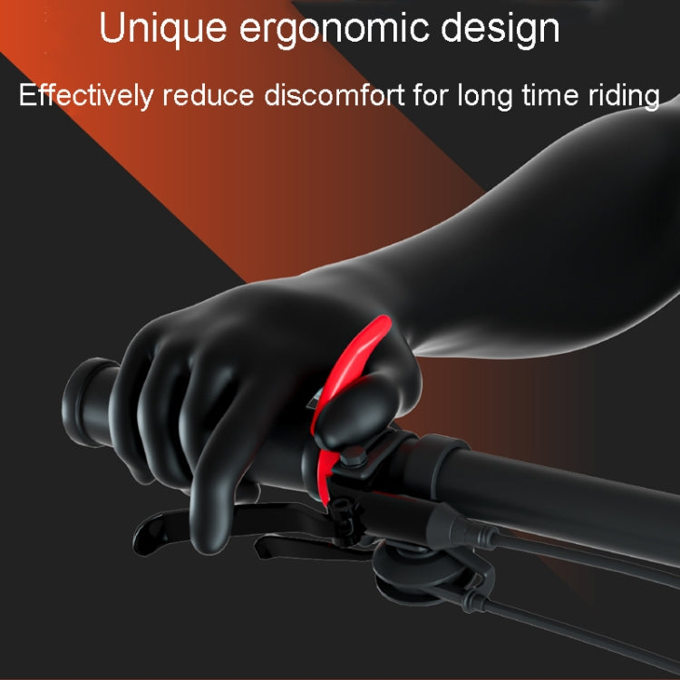 ENLEE S-10 1pair Mountain Bike Universal Cowl Grips Bicycle Grip Accessories Cycling Gear(Red) - Bicycle Grips by ENLEE | Online Shopping South Africa | PMC TechLife | Buy Now Pay Later Mobicred