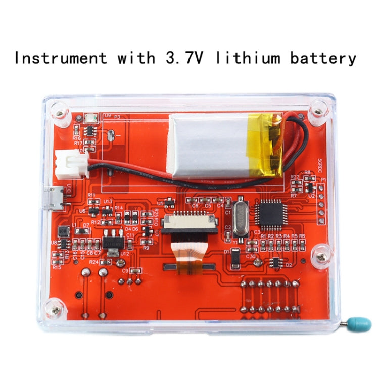 LCR-T10H Transistor Tester TFT Display For Diode Triode Capacitor Resistor Test, Spec: Built Lithium Battery