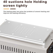 Baku BA-946+ 9 Inch 450W Phone Screen Separator With Electronic Glue Remove 110V US Plug
