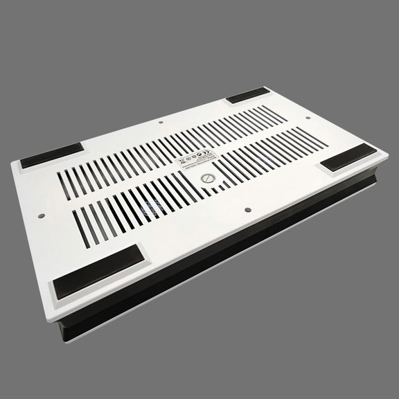 For PS5 Digital / Optical Drive Console Cooling Fan Controller Charging Base With Light Dock Stand(White)