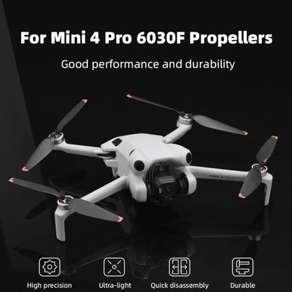 For DJI Mini 4 Pro 4pairs  Drone Propeller Blades 6030F Props Replacement Parts - free shipping - PMC Jewellery - Order now!