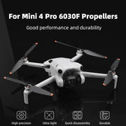 For DJI Mini 4 Pro 4pairs  Drone Propeller Blades 6030F Props Replacement Parts