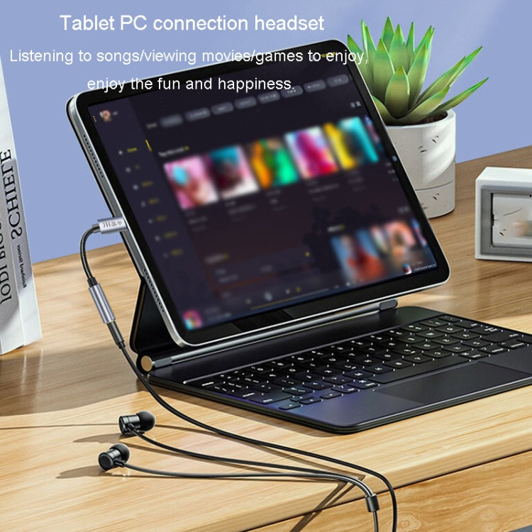 JINGHUA Type-C To 3.5mm Audio Adapter Cable Type-C Headphone Adapter Cable(Digital Model) - Type-C Adapter by JINGHUA | Online Shopping South Africa | PMC TechLife | Buy Now Pay Later Mobicred