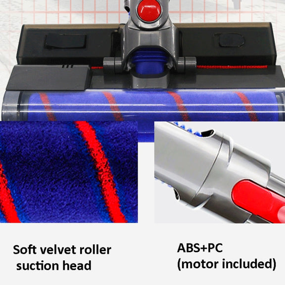 Vacuum Cleaner Floor Brush Head With Green Light For Dyson V10 Slim V12 Slim+Water Tank