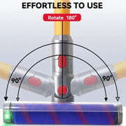 Vacuum Cleaner Floor Brush Head With Green Light For Dyson V10 Slim V12 Slim+Water Tank