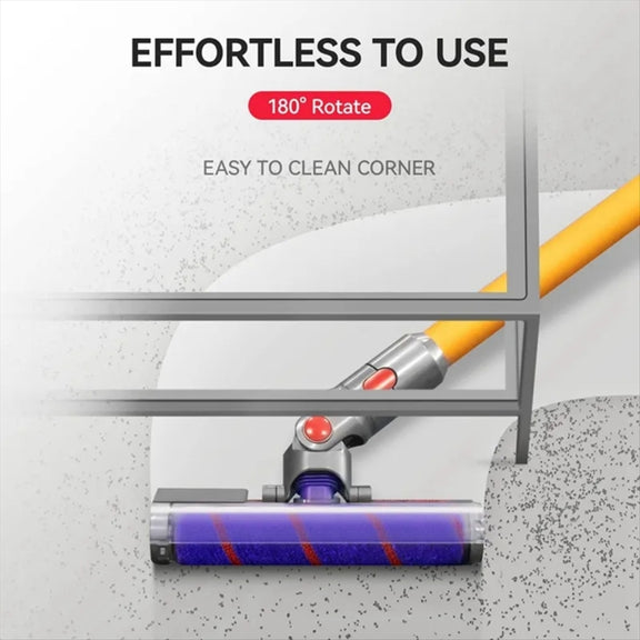 Vacuum Cleaner Floor Brush Head With Green Light For Dyson V10 Slim V12 Slim+Water Tank