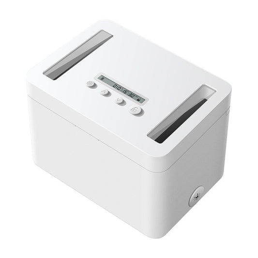 Vaydeer Metal Timed Self-Control Phone Lock Box With Child Lock And LED Display, Spec: Small White - free shipping - PMC Jewellery - Order now!