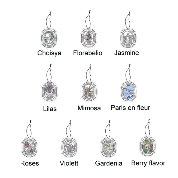 Diptyque Car Solid Fragrance Tablets Aromatherapy Cards(Random Scent Pattern Delivery) - free shipping - PMC TechLife - Order now!