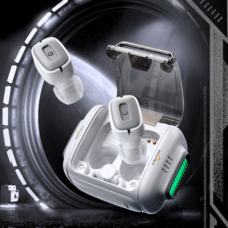 REMAX GameBuds G6 Transparent Wireless Bluetooth Gaming Earphone ENC Noise Reduction Into Ear Gaming Earphone(Ivory White) - Bluetooth Earphone by REMAX | Online Shopping South Africa | PMC TechLife | Buy Now Pay Later Mobicred