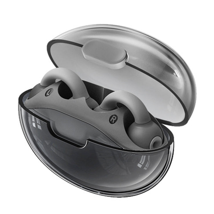 REMAX CozyBuds W15 Transparent Ear Clip Wireless Bluetooth Earphone OWS Sports Earphone(Star Black) - free shipping - PMC TechLife - Order now!